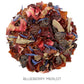 Tea Forte Blueberry Merlot Premium Organic Loose Leaf Caffeine-Free Herbal Tea Blend Canister, Makes 35-50 Cups