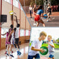 HyDren 12 Pcs Basketballs Bulk with Pump Donation Supplies Size 5/6/7 Deflated Basketball for Outside Sport Operation Machine Stitched Ball