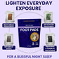 Sole Serenity Foot Pads - Zeolite Mineral, Ginger Root, Wormwood, Bamboo Vinegar, Foot Spa for Tired Feet (Good Night - 1 Pack)