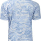 TAPULCO Mens Quick Dry Polo Shirts Camouflage Pattern Performance Athletic Lightweight Breathable Casual Golf Tshirts