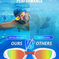 Swim Goggles, Unisex Adult Swimming Goggles Anti Fog Anti UV No Leakage Wide View for Men Women Youth