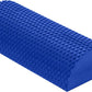 Bean Products High-Density EVA Foam Rollers | Deep Tissue Massager | Myofascial Release Textured Bumps | 12” Half Roller | Made in The USA