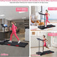 Foldable Folding Walking Pads Treadmills for Home with Handles, 3.5HP Electric Walking Pad Treadmill with Handle Bar, 0.6-10MPH Compact Portable Home Small Treadmills for Small Spaces, 400LBS