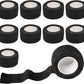 9 Pack 1" x 5 Yards Self Adhesive Bandage Wrap Self Stick Wrap for Ankle, Wrist, Finger, Sports, Breathable Cohesive Vet Tape for Pets (Black)