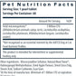 Vital Nutrients Pro Pets Probiotics for Dogs and Cats | Dog Probiotics for Digestive Health, Gut Health, Occasional Diarrhea* | Tasty Meat Flavor | Non-GMO | Hyperbiotics | 60 Micro Tablets