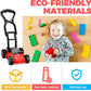Kids Lawn Mower - Toy Choi's Pretend Play Series Toddler Lawn Mower, Indoor Outdoor Push Gardening Summer Toy Tool Set for Boys & Girls 3,4,5,6,7,8