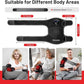 Red Light Therapy Knee Brace&Vibration Knee Massage for Pain Relief, 660nm&850nm Rechargeable Near Infrared Light Therapy Device for Knee/Elbow/Shoulder Faster Recovery for Cordless Use