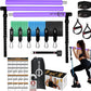 Upgraded Pilates Bar Kit – 39” Adjustable Exercise Equipment for Men, Women with 6X 20, 30, 40 lbs Resistance Bands with Adjustment Buckle – Pilates Equipment for Home Workouts for All Fitness Levels