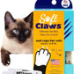 Soft Claws Cat Nail Caps for Small Cats–(40 Caps, Silver Sparkle)-Made in USA-Veterinarian-Developed, Non-Toxic| Protects Furniture & Skin-Easy to Apply, Long-Lasting Anti-Scratch Soft Cat Claw Covers