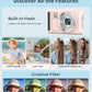 5K Digital Camera - 72MP UHD Digital Cameras for Photography - Autofocus Point and Shoot Small Camera with Flash for Kids - 2.8 Inch Screen Compact Portable Vlogging Camara with 16X Zoom, 32GB SD Card