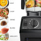 Vitamix Explorian Professional Grade Blender, 3 Presets: Smoothie, Frozen Dessert and Hot Soup, 64oz Pitcher, Black (Renewed Premium)