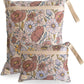 mushie Water Resistant Wet Bags | Large & Small Reusable Storage Bag for Baby Items and Travel | Zippered Pockets with Handle | Machine Washable, Set of 2 (Retro Flowers)