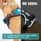 Embark Adventure Dog Harness, Reflective Trim No Pull Dog Harness Medium Sized Dogs - Military Grade Nylon, Front Clip with Gel Lined Handle.