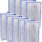 9 Count Assembled Medium Filter Cartridges Compatible with Tetra Whisper Bio-Bag Filters 10i PF10 Reptofilter 90 GPH Medium Replacement Filter Cartridges for Whisper Filter & Aquariums