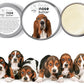 The Blissful Dog Basset Hound Nose Butter for Dry, Cracked Skin, Lick-Safe Dog Nose Balm with Moisturizing Shea Butter, Almond, Olive, and Essential Oils, Pet Supplies, Uncented, 2 oz.