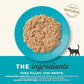 Applaws Natural Wet Cat Food in Broth, Limited Ingredient Wet Cat Food Pouches, No Additives, Made with Natural Ingredients, Tuna Fillet in Broth (12 x 5.3oz Pouches)