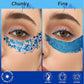 Teenitor Face Glitter, 2pcs Blue Body Glitter Gel, 20g/0.7oz Makeup Glitter for Face, Body, Eye, Hair Glitter Gel, Blue Glitter in 2 Sizes