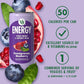 V8 +Energy Peach Mango, Orange Pineapple, Black Cherry and Pomegranate Blueberry Juice Energy Drinks, 8 fl oz Can (24 Pack)