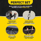 Long Resistance Bands for Working Out Men and Women - Set of 5 Pull-Up Bands, Rubber Handles and Door Anchor - Workout Bands Resistance for Men - Exercise Bands Resistance Bands Set