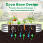 JERIA 2 Pcs 6×3×1ft Oval Raised Garden Bed,Galvanized Raised Garden Bed Kit Outdoor Metal Gardening Planter Box for Vegetable, Fruits, Flower，Herbs