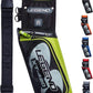 Legend XT420 Field Quiver - Left or Right-Handed Quiver Arrow Holder, Archery Quiver with 3 Arrow Tube, Durable Nylon Hip Quivers with Multiple Pockets for Archery Accessories, Score Card & Tools
