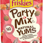 Purina Friskies Party Mix Cat Treats (Natural YUMS Salmon, 2.1 Ounce (Pack of 6))