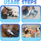 2 in 1 Dog Nail Clippers and Grinder with Lights & Cat Nail Clipper for Large Medium Small Dogs Cats Nail Trimmers USB Rechargeable with 2 LED Lights Dog Claw Care for Non-Black Nails