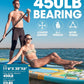 CETANA 11'6×35" Extra Wide Stand Up Paddle Board for Adults & Youth, 400lb Capacity Inflatable Paddle Board, Sup for 2+1 Person with Removable US Fin, 100L Backpack, Floating Paddle, Safety Leash