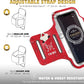 TRIBE Running Phone Holder Armband. iPhone & Galaxy Cell Phone Sports Arm Bands for Women, Men, Runners, Jogging, Walking, Exercise & Gym Workout. Fits All Smartphones. Adjustable Strap, CC/Key Pocket