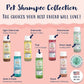 Bobbi Panter Dog Shampoo - Made in USA - All Natural Formula for Whitening All Coats, Enhances Shine & Moiturizes - Concentrated 20:1 for Professional Groomers - Peach Scent, 13 Oz