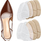 Metatarsal Pads for Women, Ball of Foot Cushions, Heel Inserts, High Heel Comfort Pads (2 Pairs), Anti Slip, Invisible Design