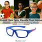 BLUE CUT Sports Protection Goggles, Anti-Fog Lenses Safety Glasses for Basketball, Pickleball and All Outdoor Sports