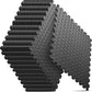 Home Gym Mat, Puzzle Exercise Mat, EVA Interlocking Foam Floor Tiles for Home Workout Equipment and Kids' Play Areas - Black, 24 in x 24 in x ½ in - 24 Tiles (Black, 24 Pack, 96 SQ FT)