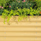 Vego garden Aluzinc Raised Garden Bed Kits, 17" Tall 6 in 1 Modular Metal Raised Planter Bed for Vegetables Flowers Patio Ground Planter Box, Sunlit Oak
