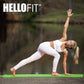 Hello Fit 10-Pack Yoga Mat, 68" x 24" Non Slip Exercise Mat, 4mm Thick Gym Mat for Fitness and Stretching, Bulk Non Toxic Yoga Mats for Schools and Studios