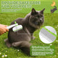 XANGNIER Rotatable Flea Comb for Cats Dogs Kittens Rabbit,Self Cleaning Pet Flea Comb Grooming Brush for Shedding and Detangling,Fine Tooth Tick Lice Comb for Short & Long Pet Hair Removal Tool,2 Pcs