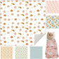 33.5" Cat Wrap for Grooming, Maximum, Self-Adherent Soft Cat Blanket for Nail Clipping, Anti-Scratch-Escape Calming Wrap, Cats Burrito Swaddle for 6-18 lbs (Floral, XX Large)