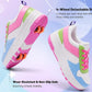 Roller Skate Shoes for Kids Girls Boys Detachable Wheeled Fashion Sneakers