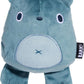 Barkbox Grey Bear Hugger Super Chewer 2-in-1 Plush Exterior Hard Core Plush Toy, Large Breeds