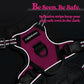 rabbitgoo Dog Harness No Pull with 2 Leash Clips, Adjustable Soft Padded, Reflective Oxford No Choke Pet Vest with Easy Control Handle for Puppy, Hot Pink, XS