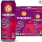 ZYN Turmeric Wellness Drink (6 Pack), Pomegranate Cranberry Flavored Turmeric Curcumin Drink with Black Pepper, No Added Sugar, Low Carb & Low Calorie Drink, Clean Alternative