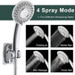 Sink Hose Shower Sprayer Attachment - Faucet Extension w/ 5 Adapters For Bathroom Bathtub, Kitchen Faucet, Utility Laundry Tub, Garden Hose Thread Spout For Delta, Moen, Kohler, American Standard