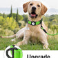TagME Airtag Dog Collar,Waterproof Reflective Pet Collar with Airtag Holder,Soft Padded and Double D-Rings for Extra Large Dogs,Green