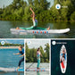 Panana Inflatable Stand Up Paddle Board, 10'x31 x6 SUP with Premium Paddle Board Accessories Kit, Anti-Slip EVA Deck for Adults Youth of All Skill Levels