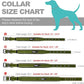 Fida Heavy Duty Dog Collar for Large Dogs, Ultra Comfortable Soft Neoprene Padded, Adjustable Reflective Nylon Pet Collar with Durable Metal Belt Buckle for Large Breeds (L, Green)