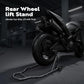 SPECSTAR Motorcycle Stand, 441 Lbs Capacity Rear Wheel Lift with U+L Adjustable Swingarm Spool, Heavy Duty Paddock Stand for BMW Suzuki Yamaha Honda Kawasaki, Black