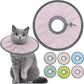 Lightweight Cat Cone Collar Soft, Soft Comfortable Cat Recovery Collar After Surgery, Elizabethan E Collar for Cats, Cone for Cats to Stop Licking (Pale Pink, Medium)