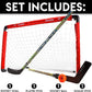 Franklin Sports 36" NHL Hockey Goal with 2 Sticks - Youth Hockey Goal and Stick Set - Official NHL Product