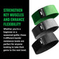 GolfForever Mini Bands Proven by Golfer Scottie Scheffler | Golf Training Premium Fitness Bands | Premium Golf Training Aid to Improve Strength Flexibility & Swing Posture | 3 Resistance Levels | 3pcs