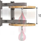 XMark Wall Mounted Speed Bag Platform with Shackle Swivel for MMA and Boxing
